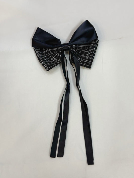 Korean hairbow black