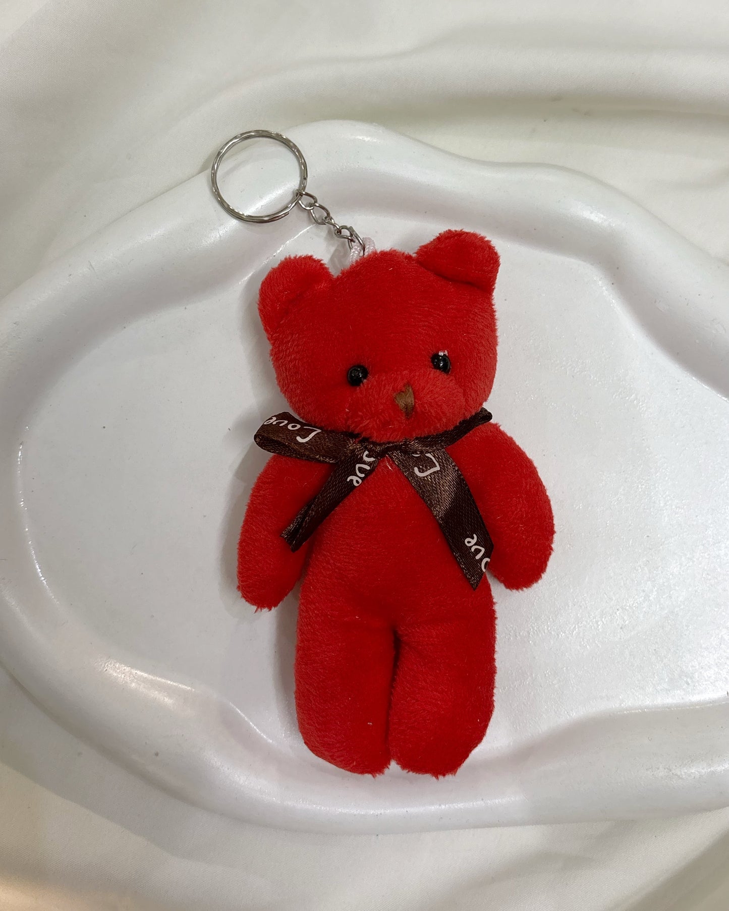Teddy bear keychain