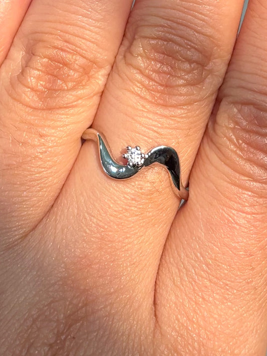 Stainless steel ring (silver)