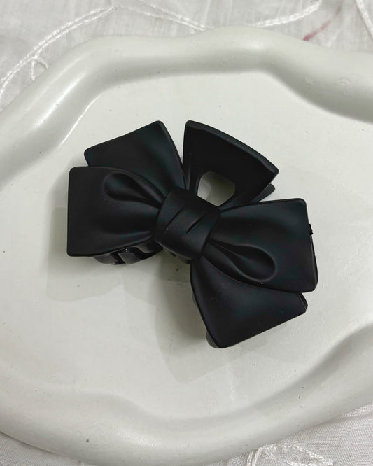 Large Bow Claw (black)