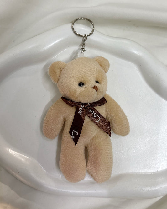 Teddy bear keychain