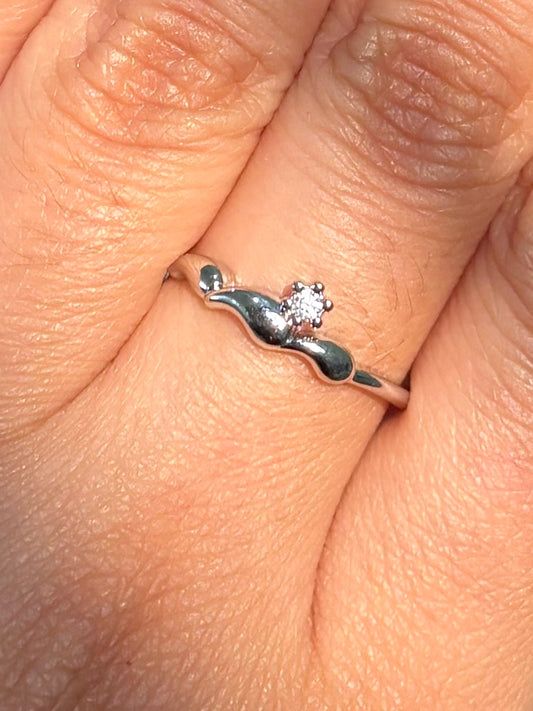 Stainless steel ring (silver)