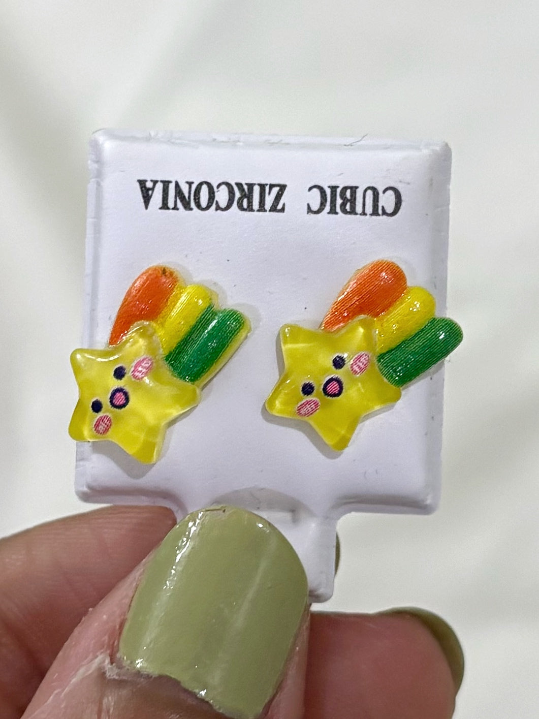 Shooting star studs