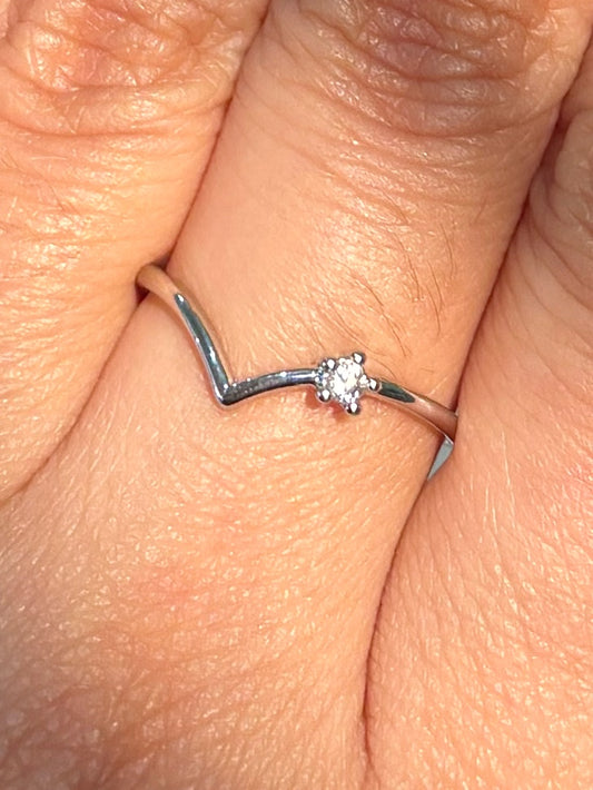Stainless steel ring (silver)
