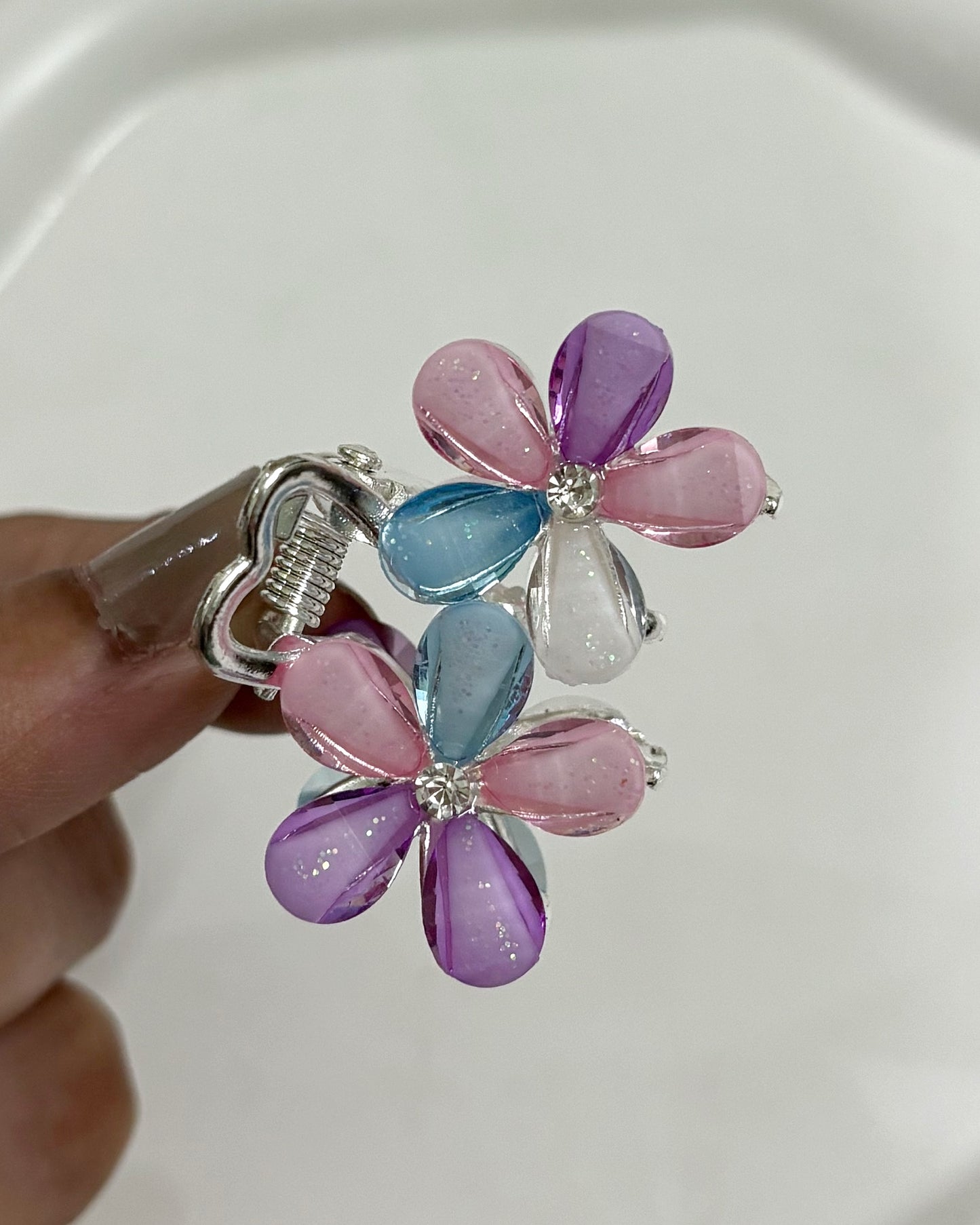 Twin flower claw (metal)