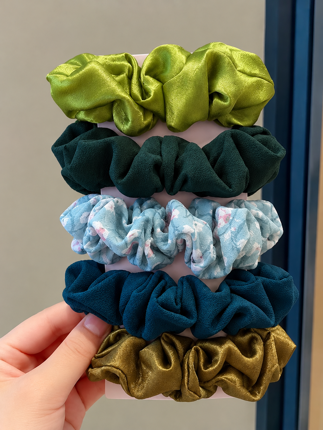 Rainforest scrunchie combo