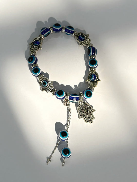 Evil eye charm bracelet