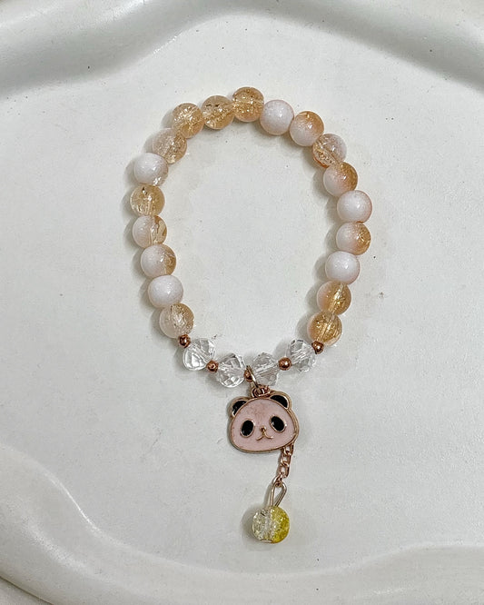 Marble bracelet (yellow)