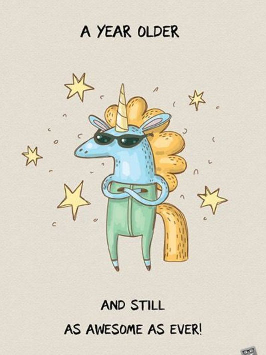 A year older