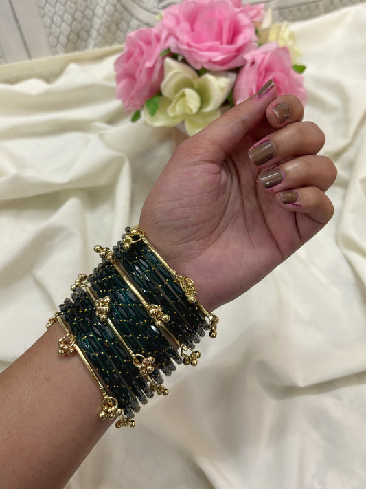 Peacock bangles