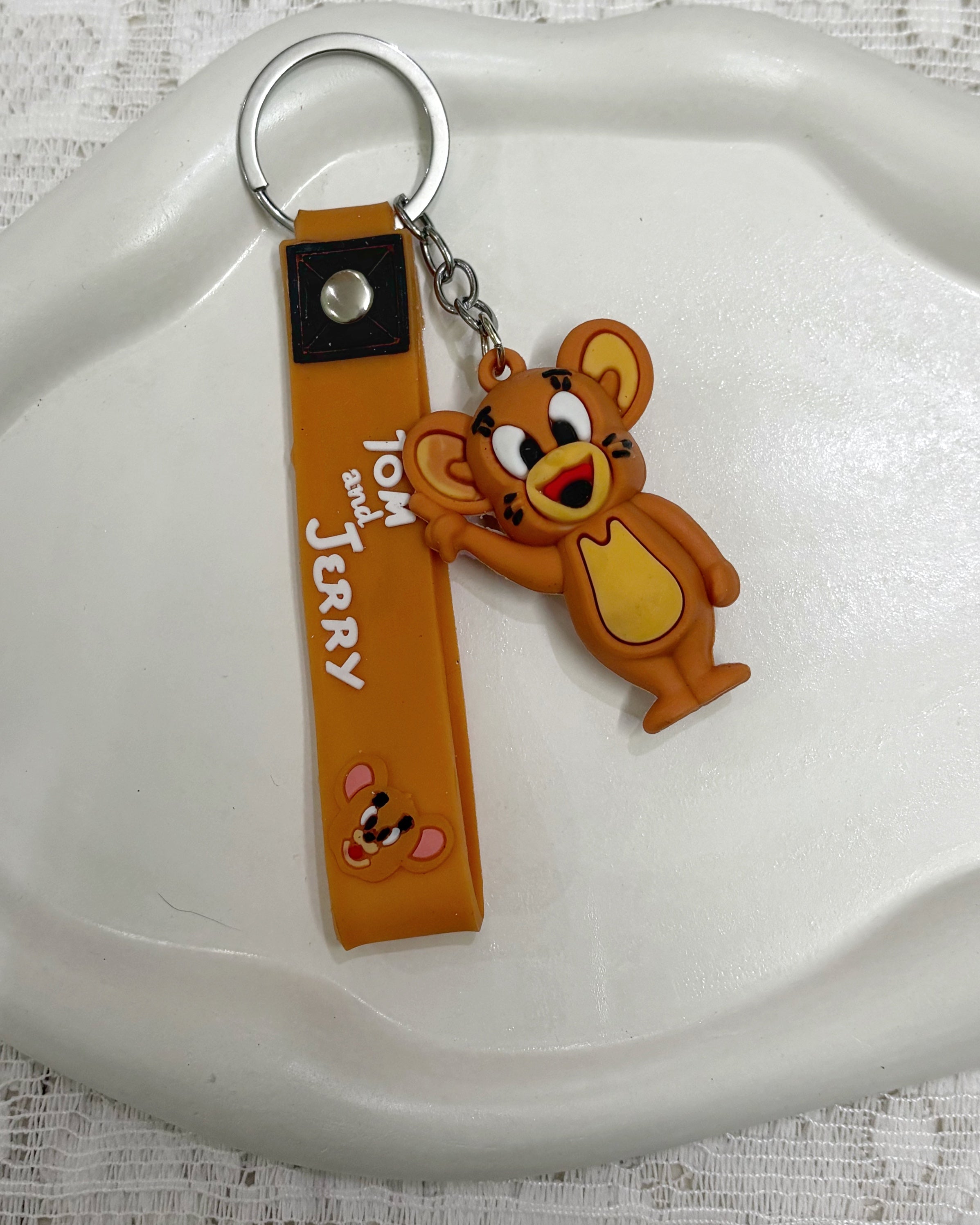 Jerry Keychain Keyrings – Bold Petals