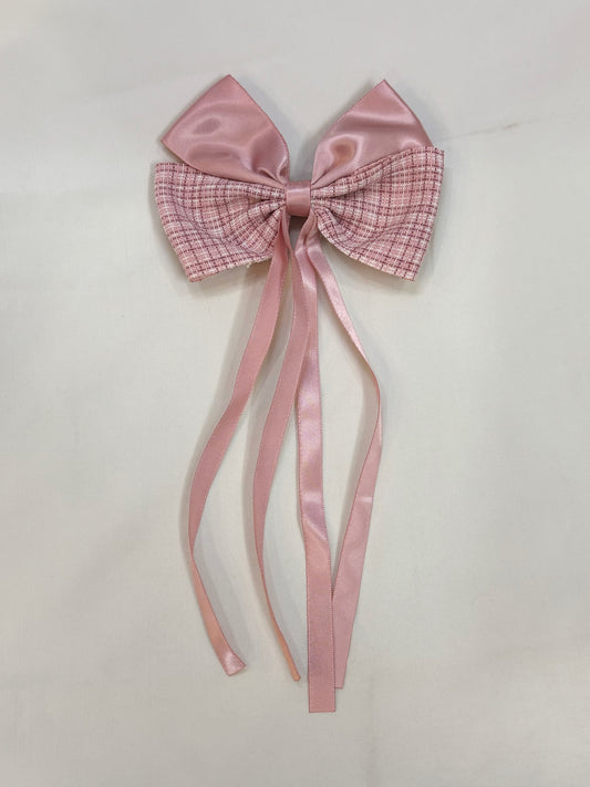 Korean hairbow pink