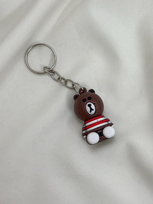 Teddy bear keychain