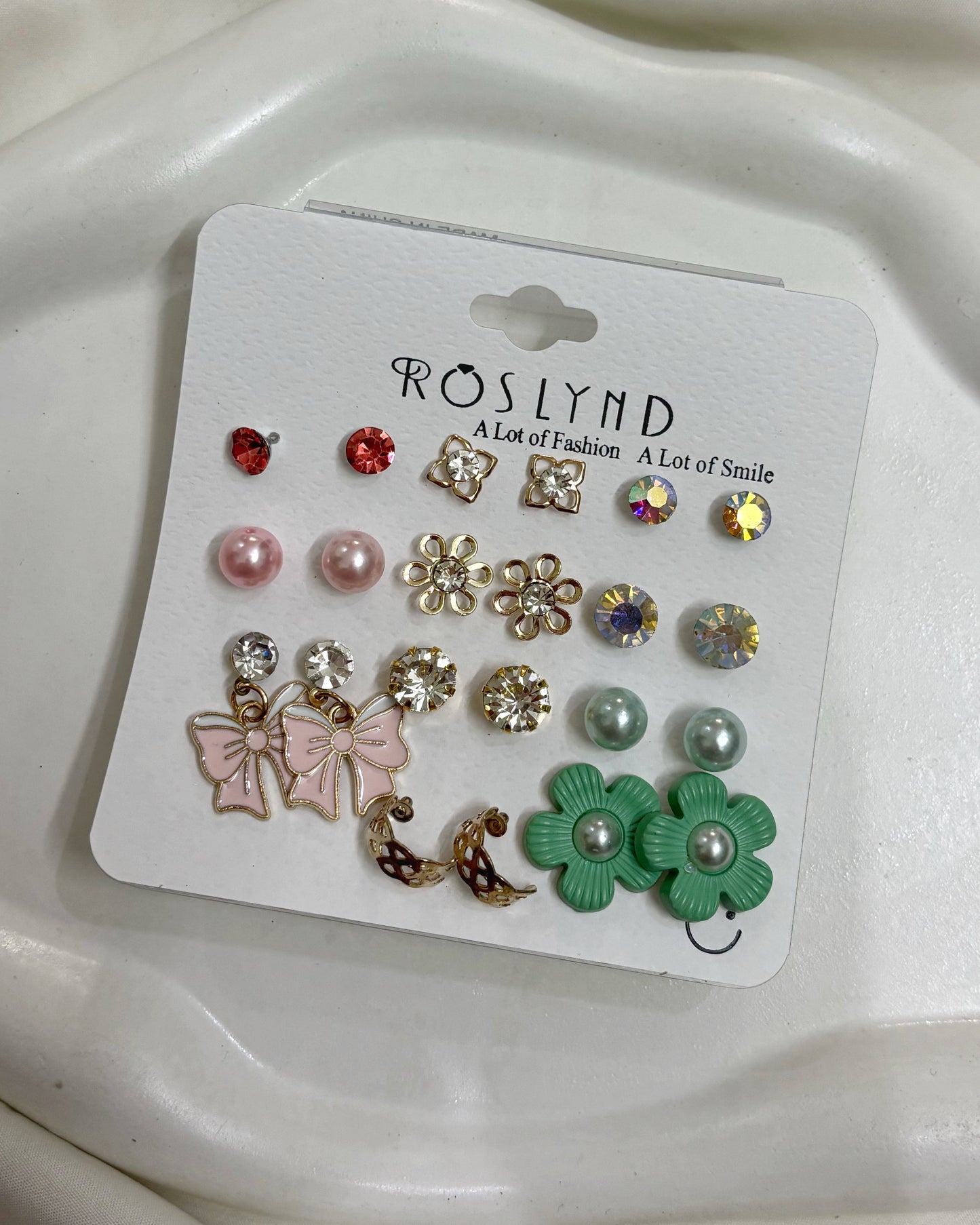 Earrings card