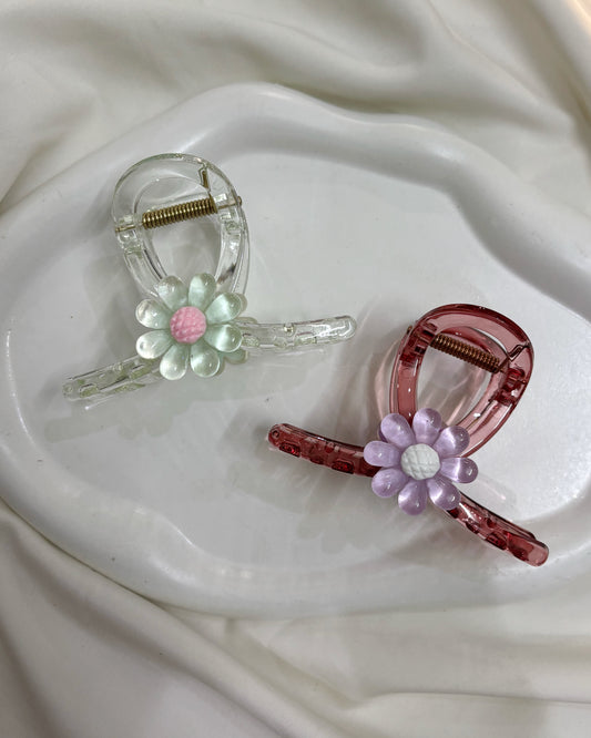 Crystal flower claws