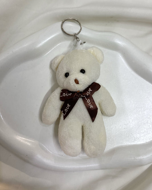 Teddy bear keychain