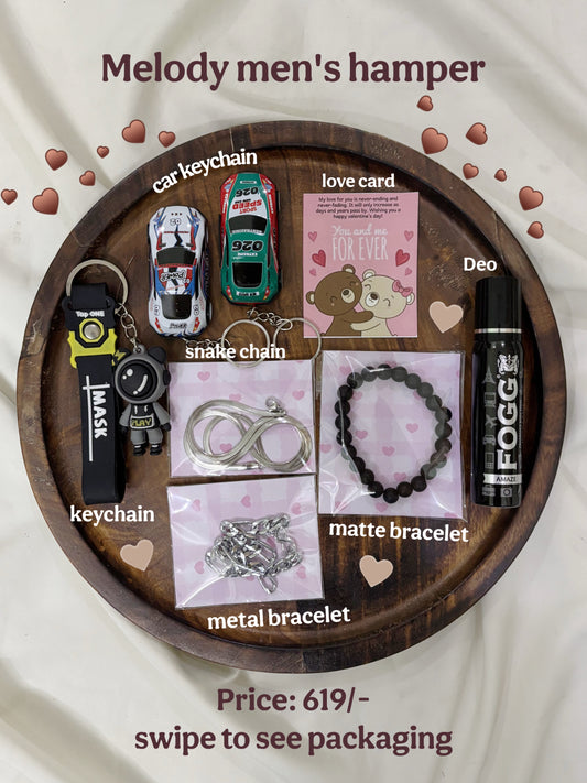 Melody men’s hamper