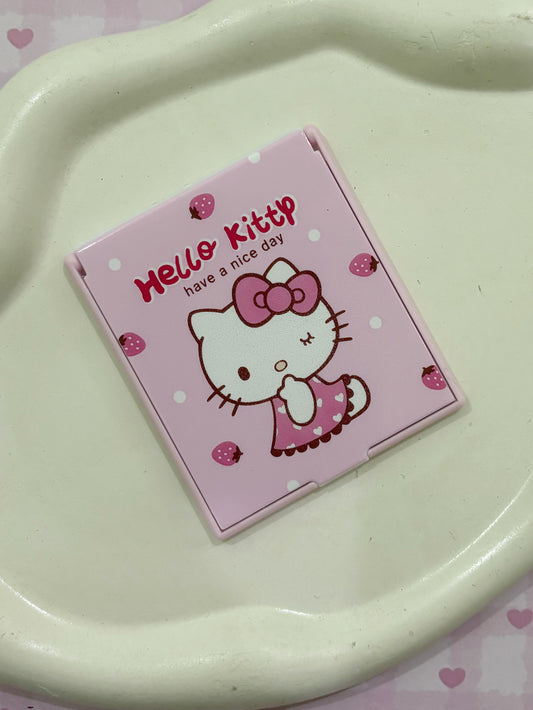 Hello kitty pocket mirror