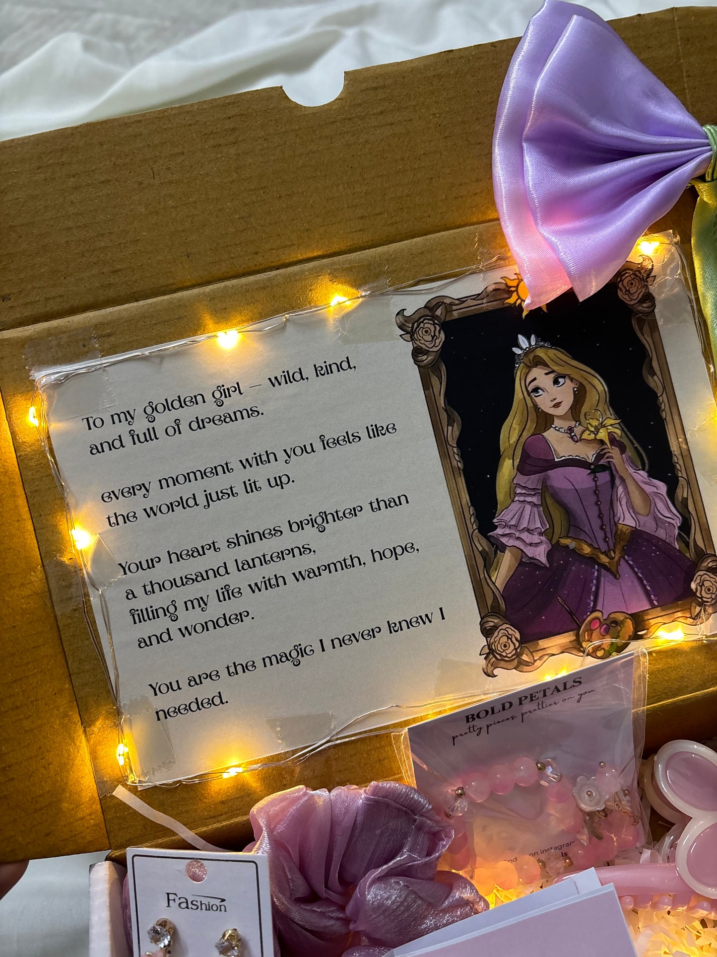 Rapunzel princess hamper
