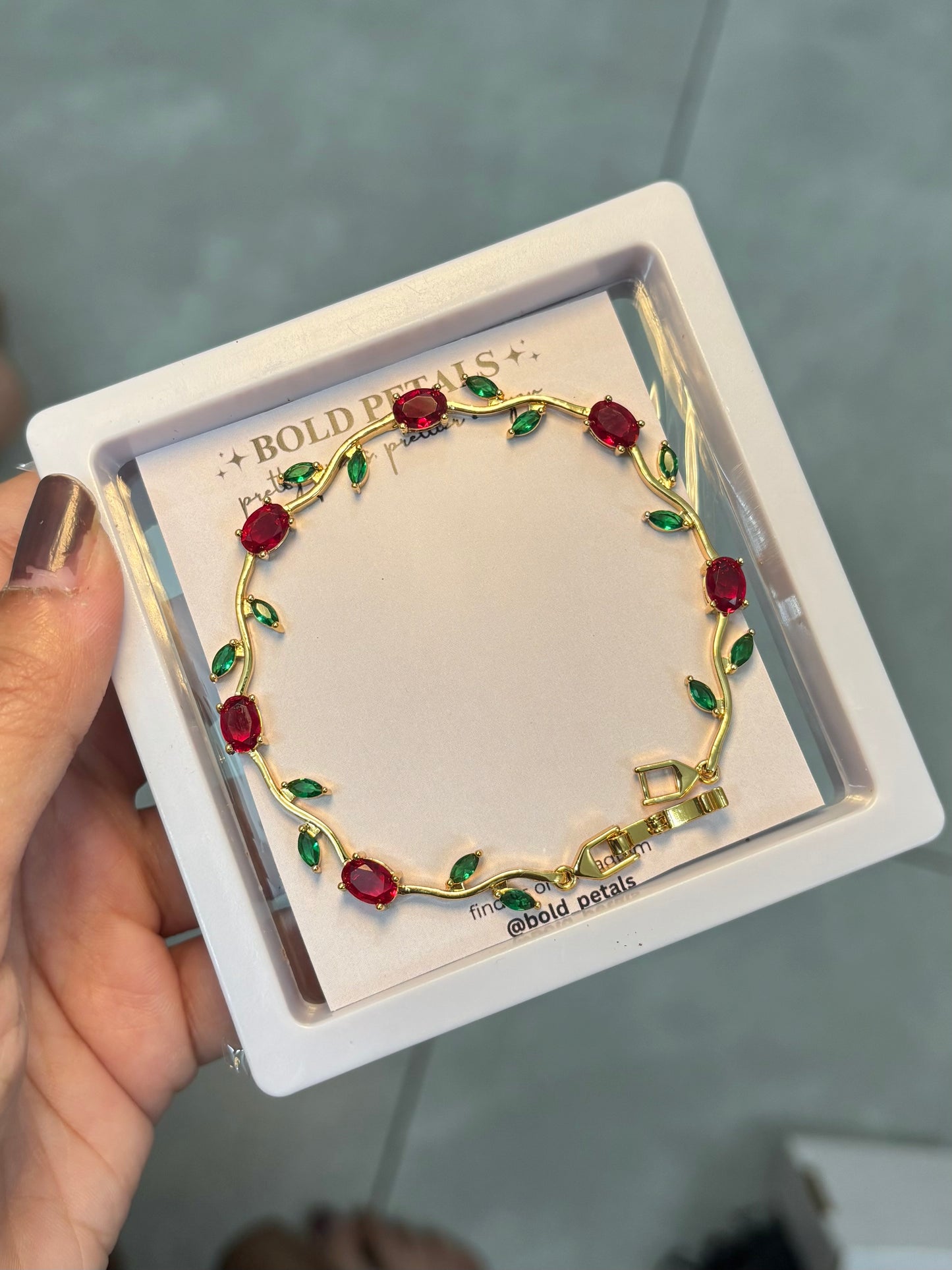 Surkh tulip bracelet
