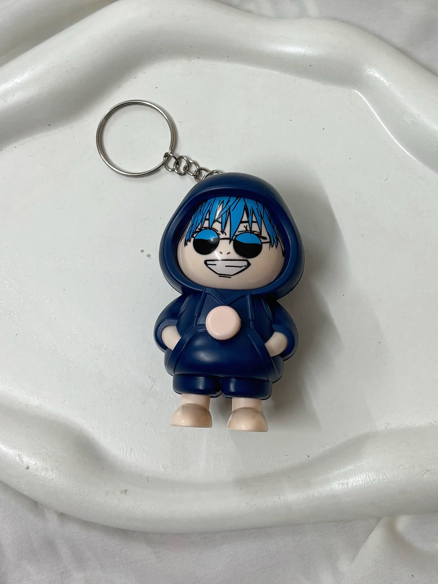 Face changing keychain