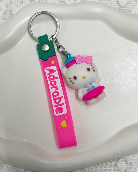 Hello kitty adorable keychain