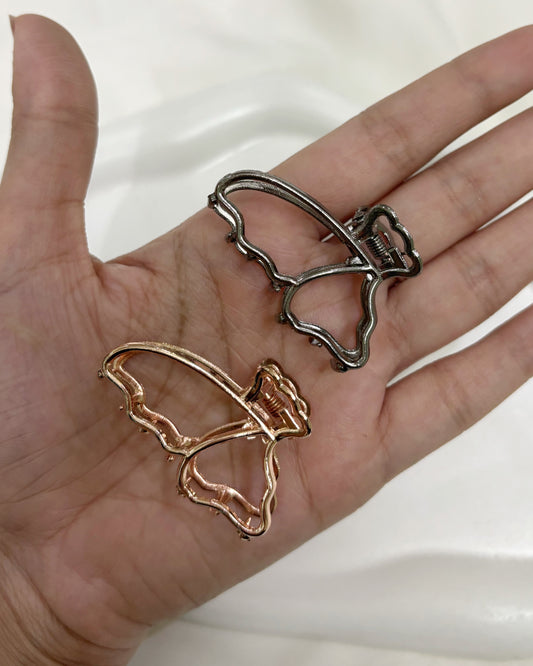 2 metal Butterfly claws combo