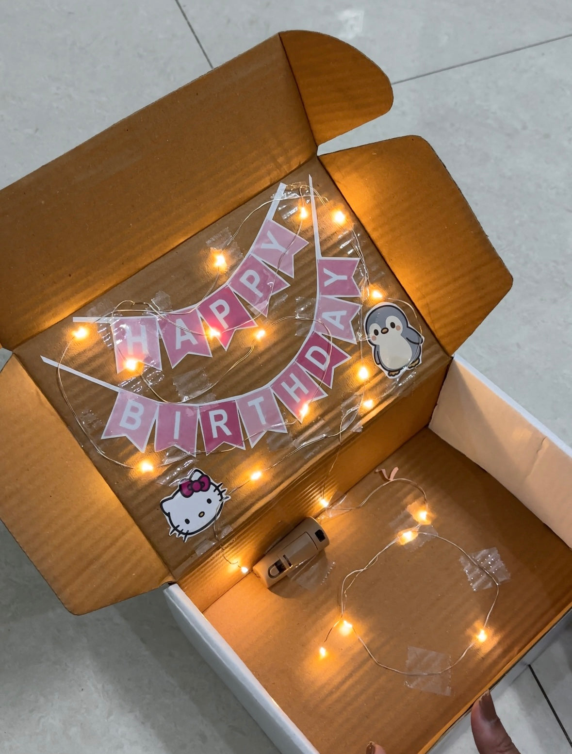 Bday garland theme
