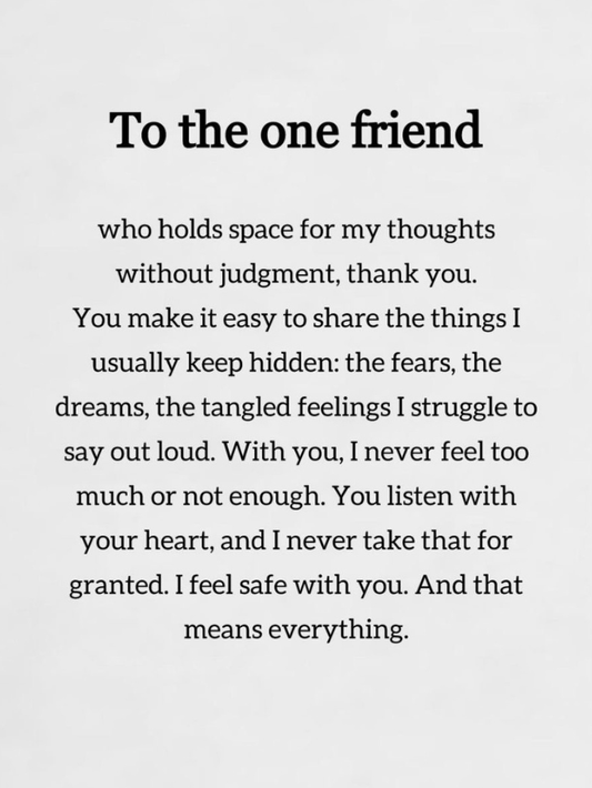Friend note