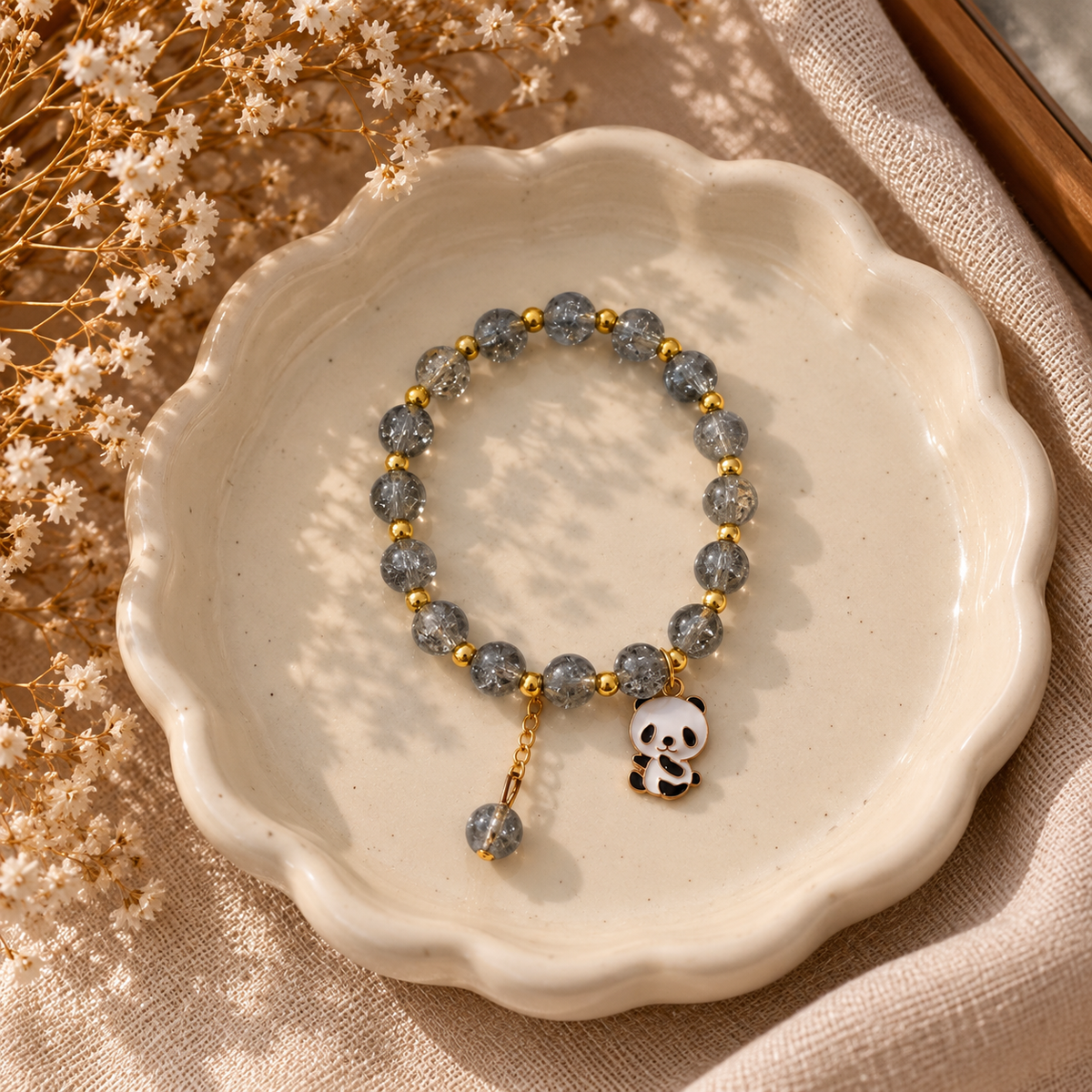 Charm bracelet panda