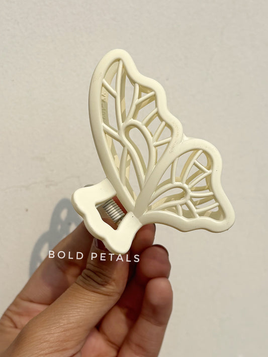 Butterfly claw (beige)