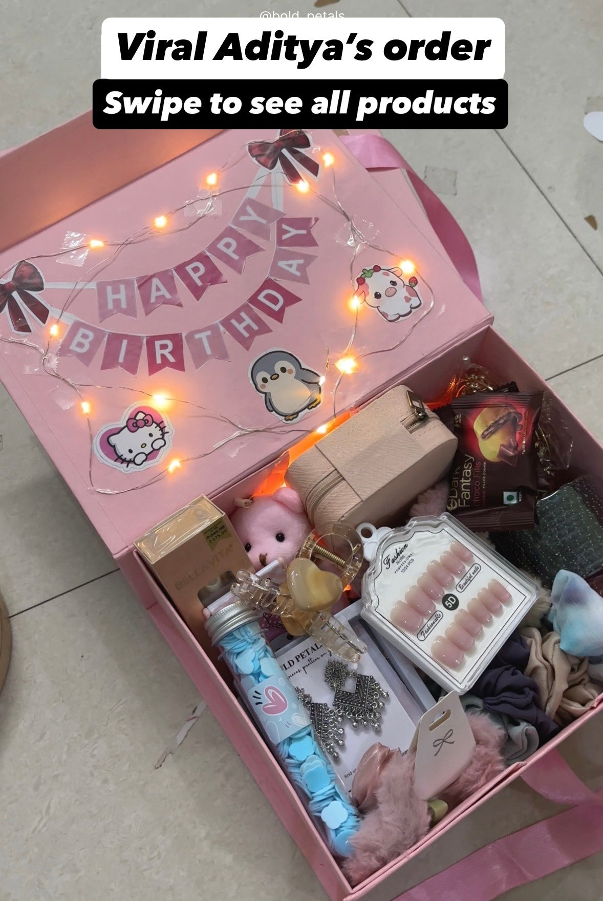 Aditya’s viral hamper