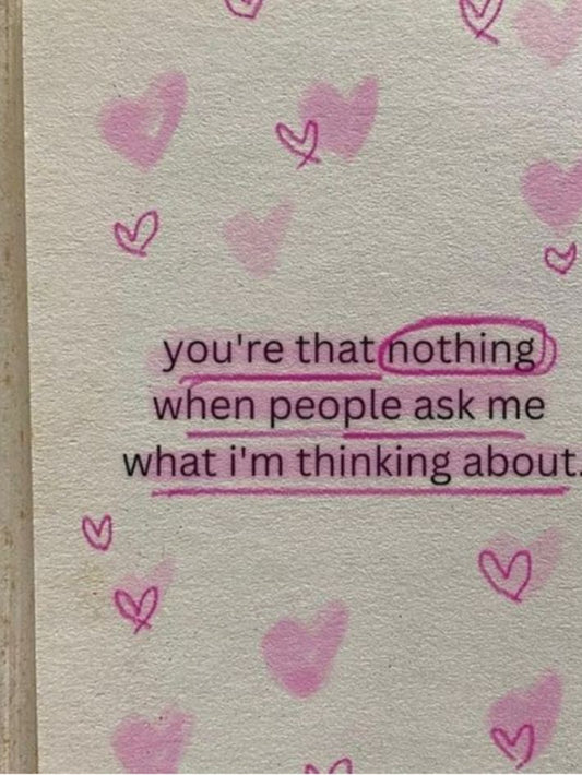 that "nothing"