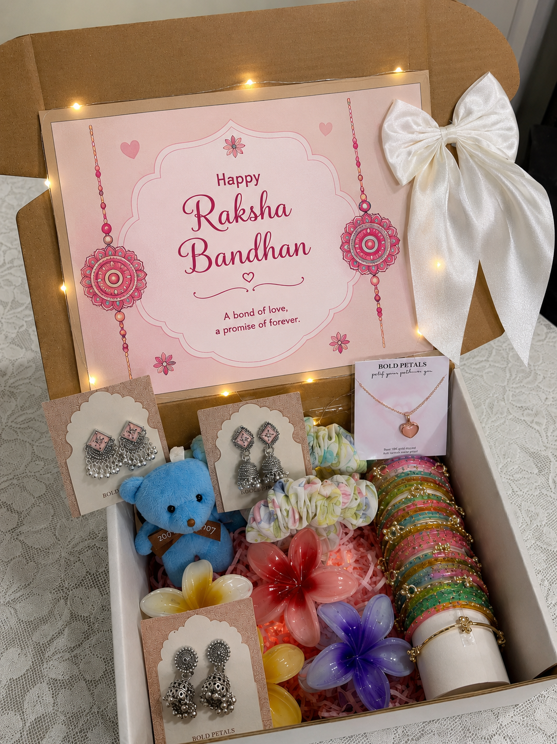 Angelic Rakhi hamper