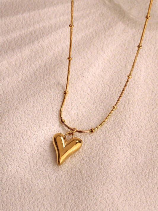 Love pendant (gold plated)